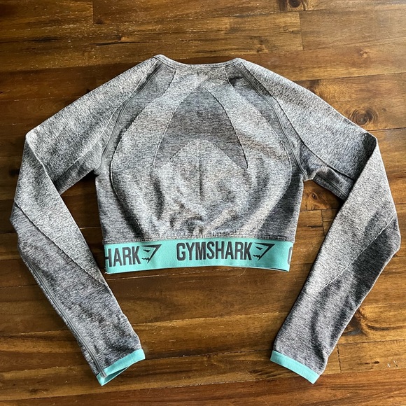 Gymshark S Women’s Workout Long Sleeve Shirt Weight Lifting Gym - Picture 1 of 5